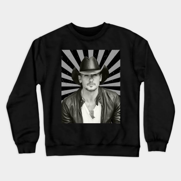 Retro McGraw Crewneck Sweatshirt by Tiru Store 